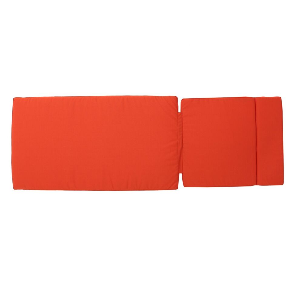 52005.00CUSH-ORG 2PCS Salem Outdoor Chaise Lounge Cushion Without Chaise Lounge