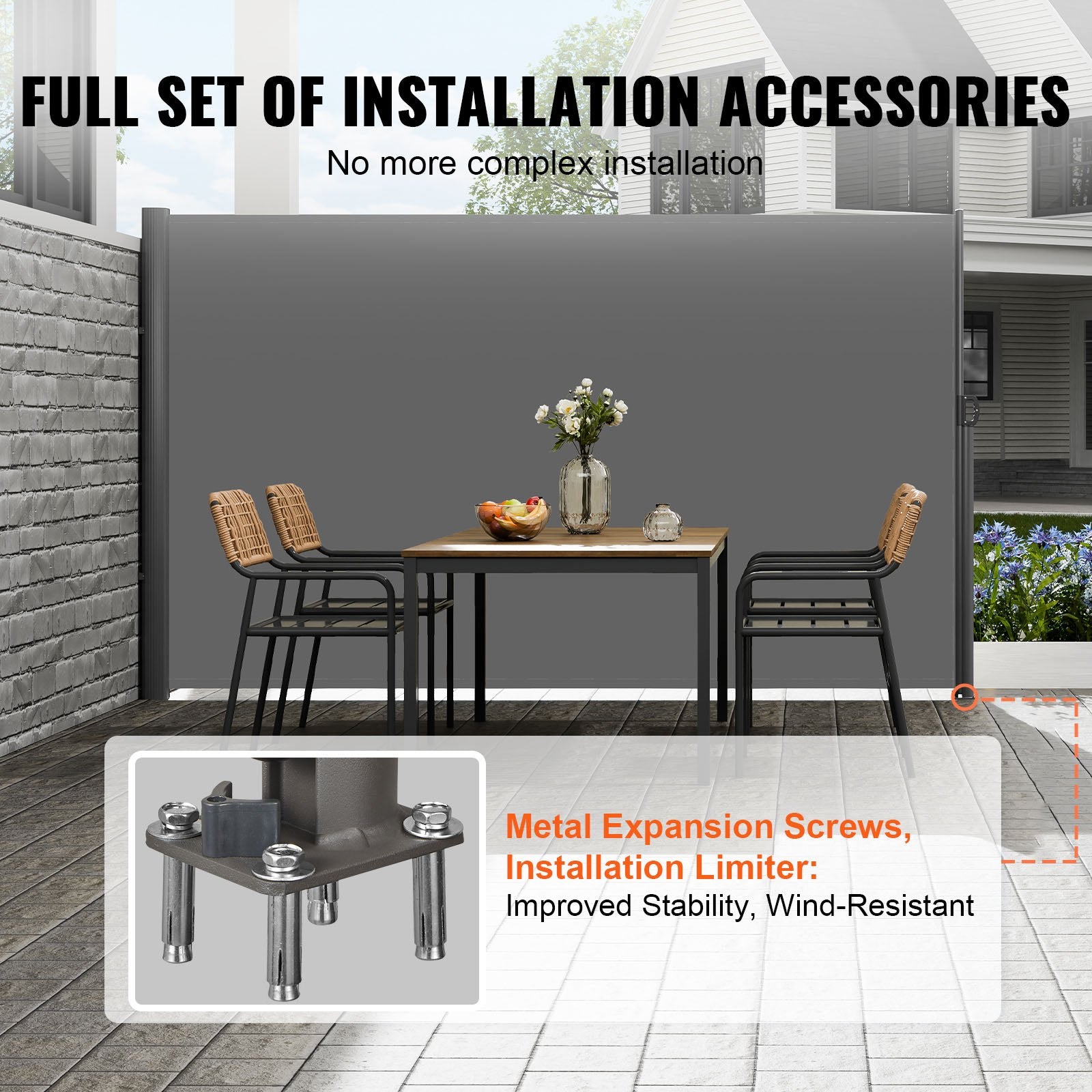 Retractable Side Awning, 63&