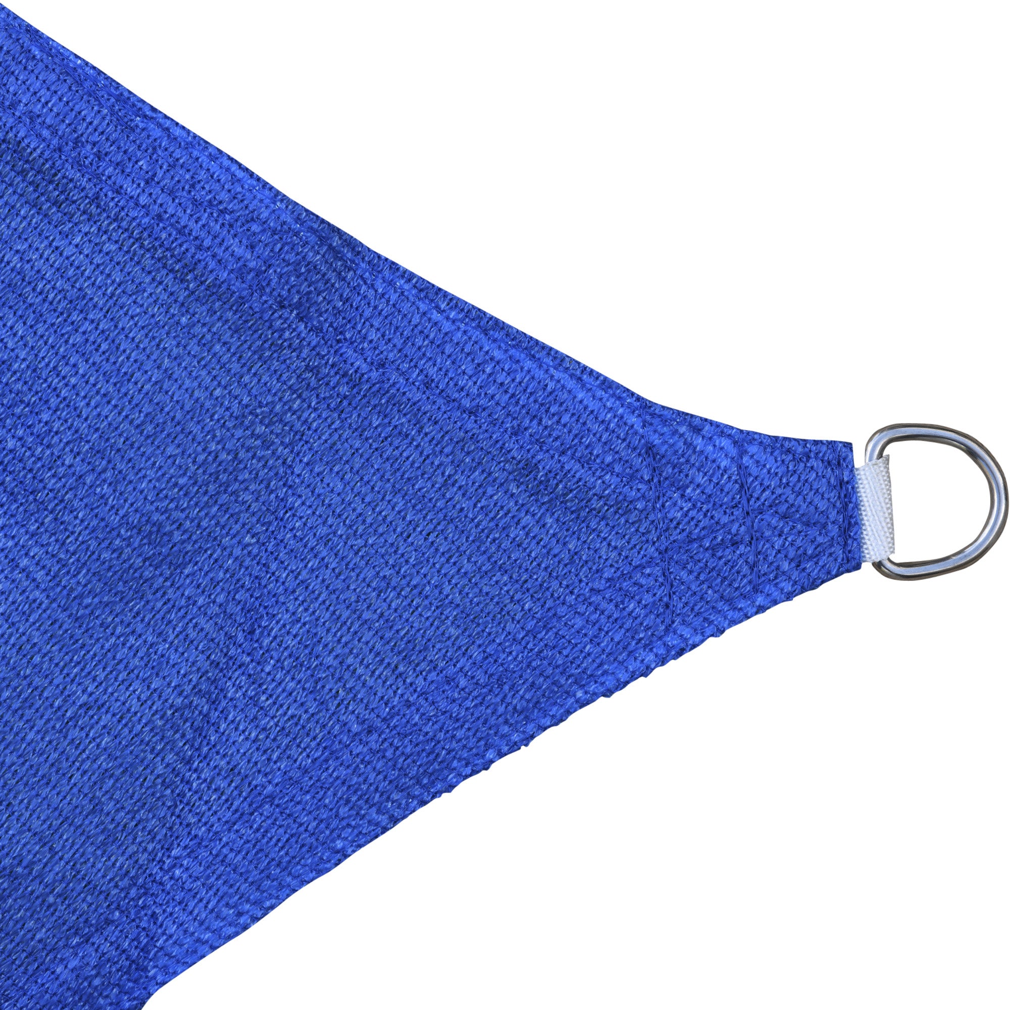 16’ x 20’ Sun Shade Sail Canopy Outdoor Shade Sail Cloth for Patio Deck Yard with D-Rings and Rope Included, Blue