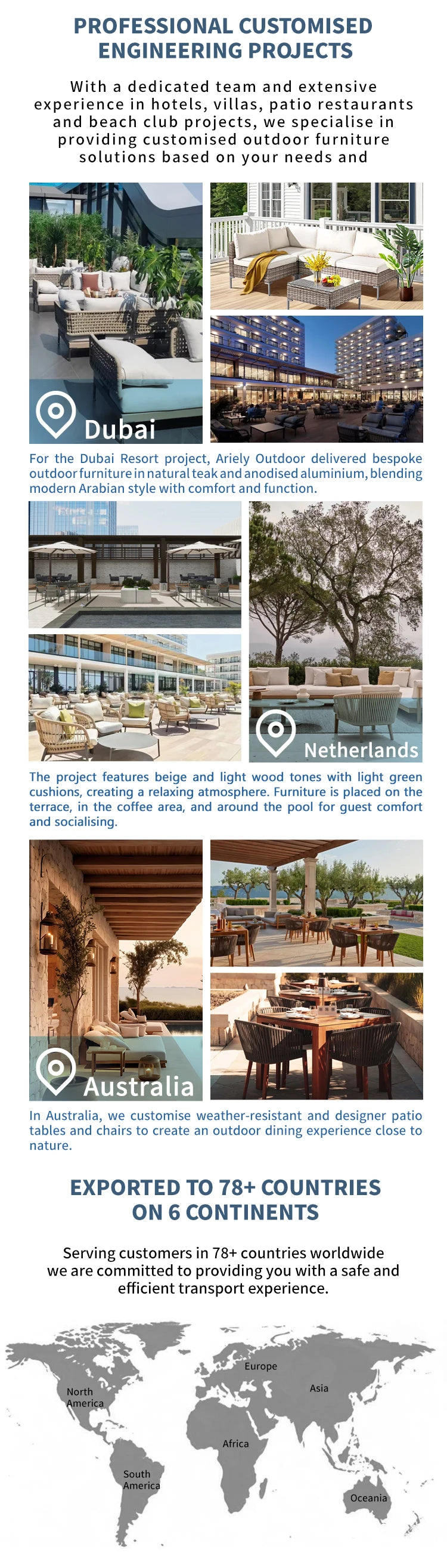 Outdoor Aluminum Roman Parasol Umbrella 9ft Waterproof for Patio Garden Courtyard Hotel Use-Modern Design