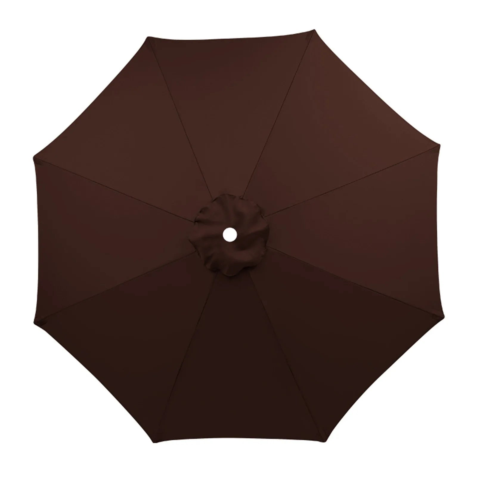 Uv Protection Parasol Sunshade Umbrella Cover Garden Umbrella Cover Waterproof Beach Canopy Replacement Cover 6ribs