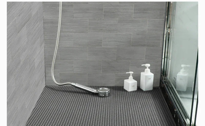 Drainage Non Slip Commercial Floor Mat PVC Drainage Bathroom Pool Floor Mat Mesh Big Hollow Door Mat Roll for Swim Pool