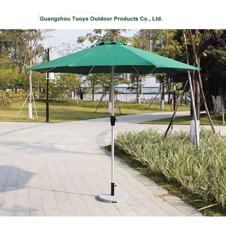 Outdoor Hot Sale Garden Furniture Set Umbrella High Quality Patio Umbrella Double Top Middle Pole Umbrella