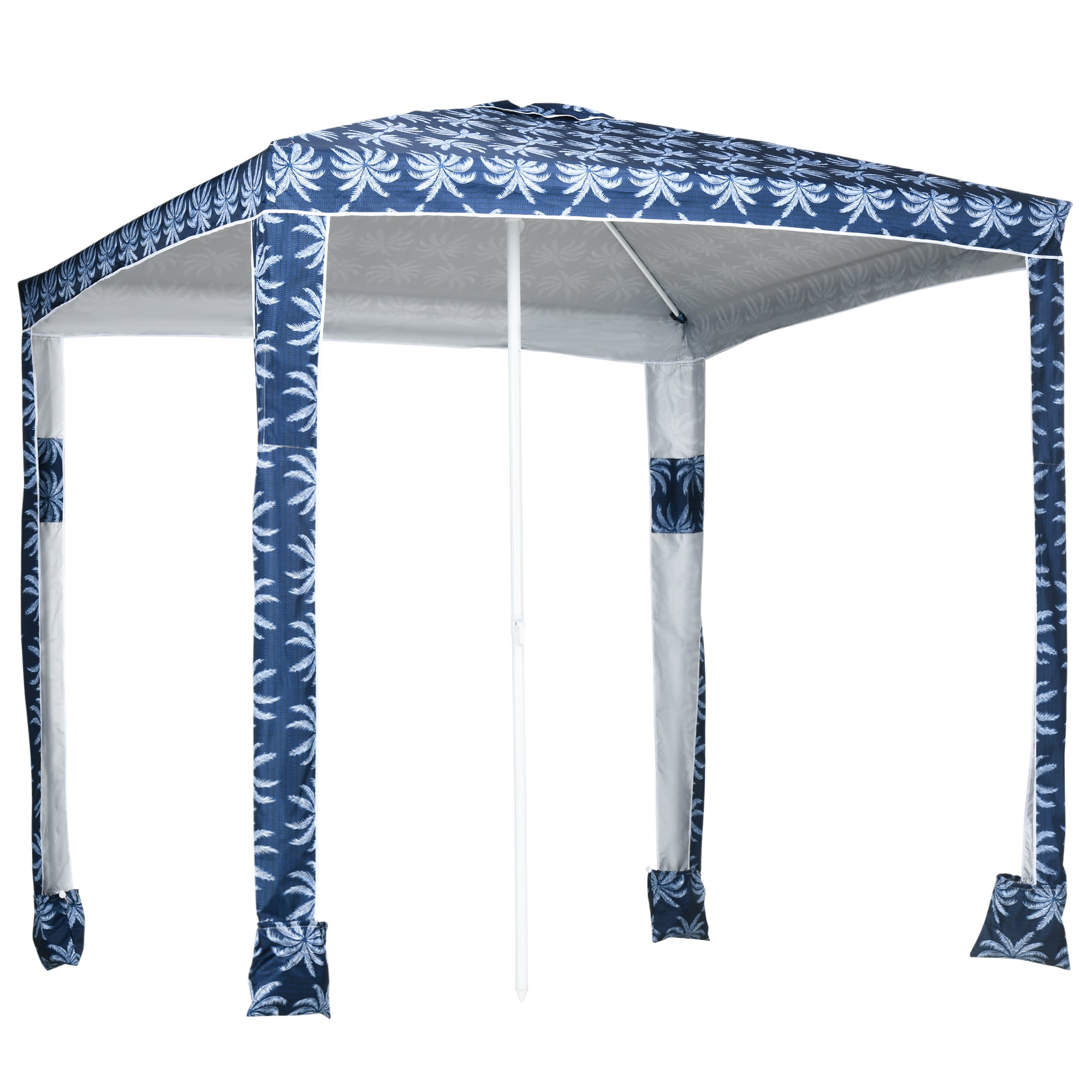 Quick Beach Cabana Canopy Umbrella, 6.5&
