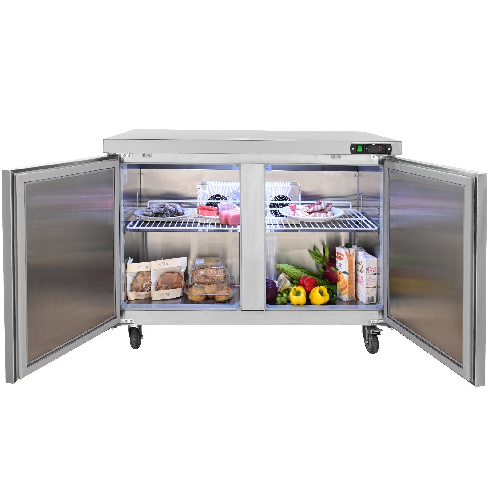 Commercial Refrigerator, 48&
