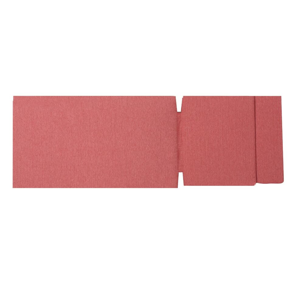 52005.00CUSH- RED 2PCS SALEM Outdoor Lounge Cushion Without Chaise Lounge