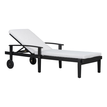JASON CHAISE LOUNGE, Black