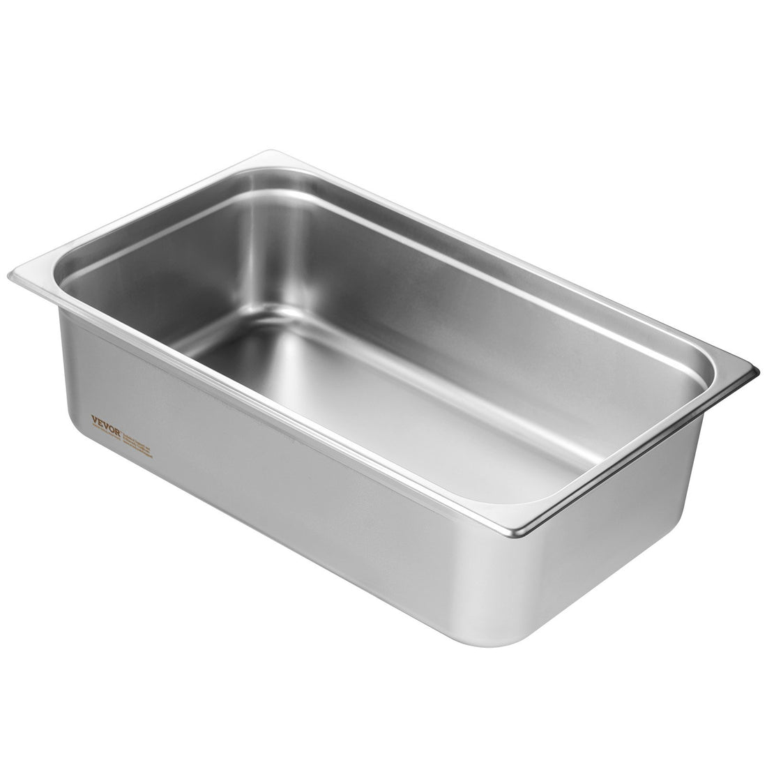 6 Pack Hotel Pans, Full Size Anti-Jam Steam Pan, 0.8mm Thick Stainless Steel Restaurant Steam Table Pan, 6-Inch Deep Commercial Table Pan, Catering Storage Food Pan, For Industrial &amp; Scientific