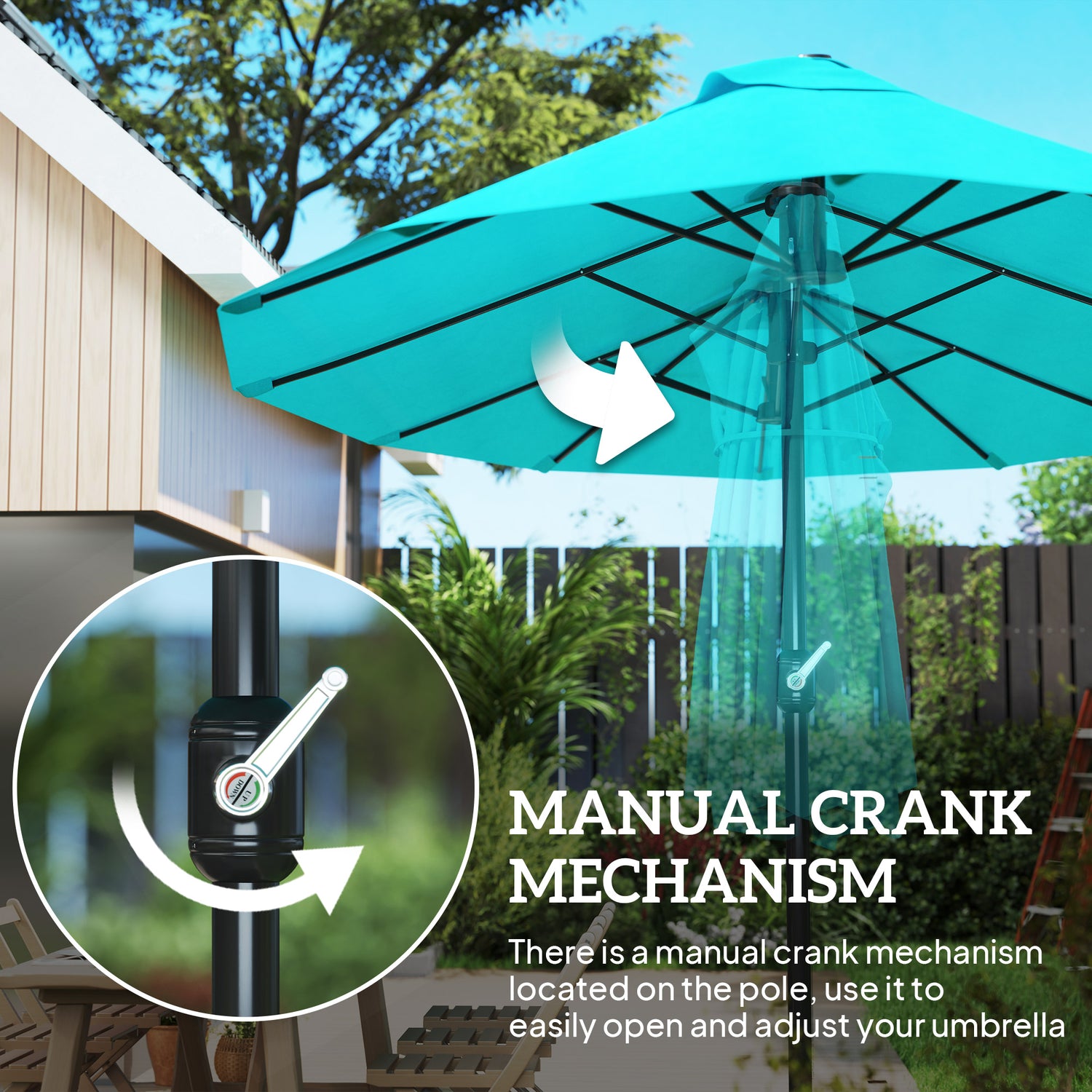 Patio Umbrella, 15&