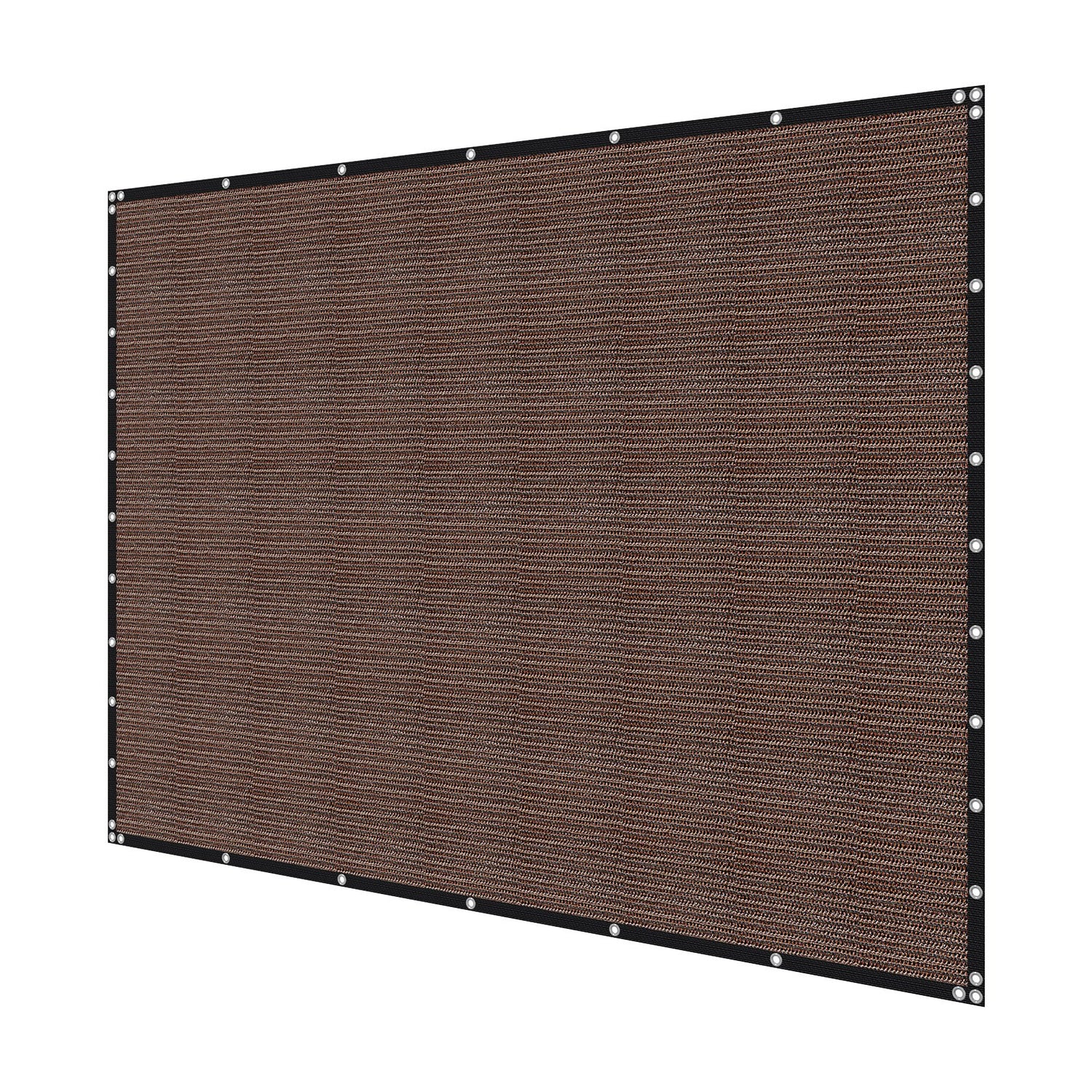 Sun Shade Cloth, 10 X 12 Ft Pergola Shade Cover With Stainless Steel Grommets, Sun Shades Canopy Privacy Screen With 140 GSM HDPE Material, For Outdoor, Patio, Garden, AndBackyard Brown