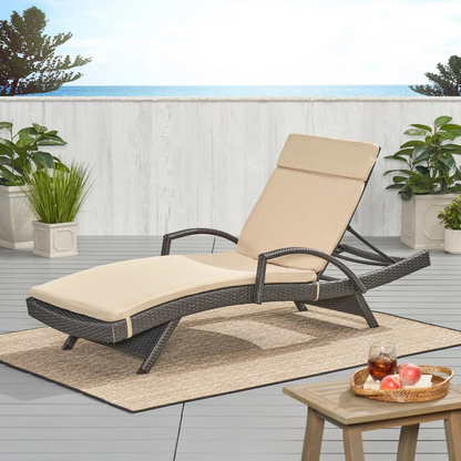 52005.00CUSH-TBG 2PCS Salem Outdoor Chaise Lounge Cushion Without Chaise Lounge