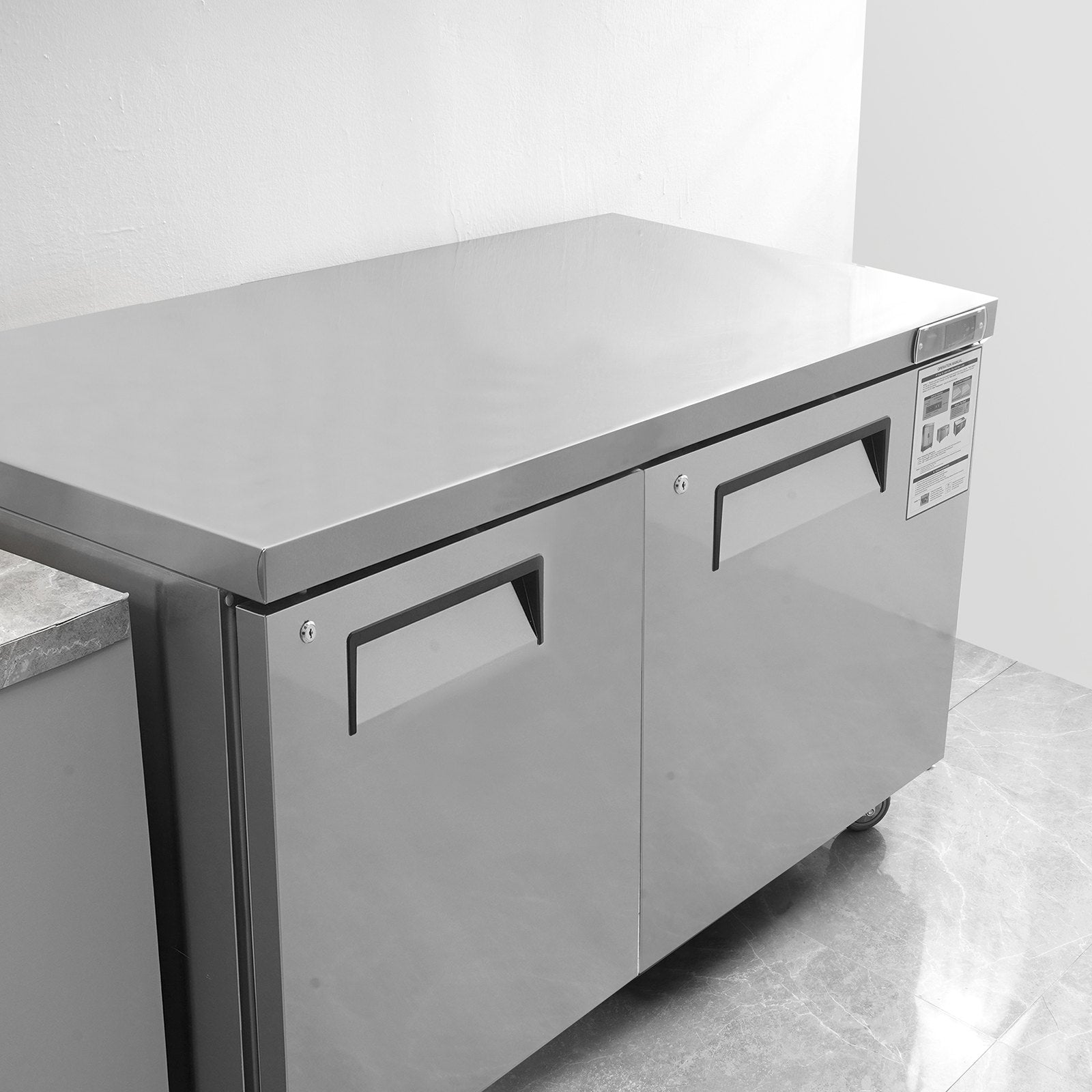 Commercial Refrigerator, 48&