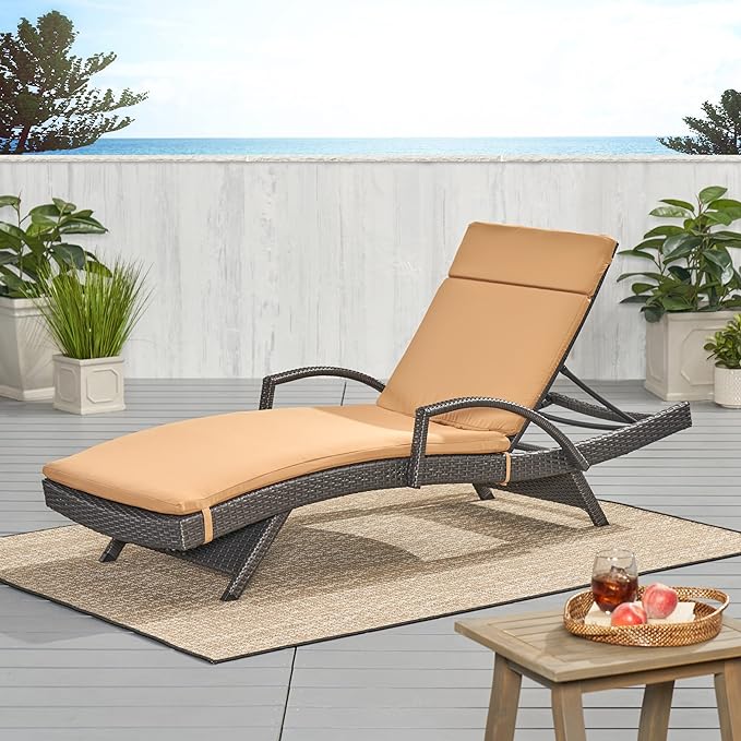 52005.00CUSH-CAR 2PCS SALEM Outdoor Chaise Lounge Cushion Without Chaise Lounge