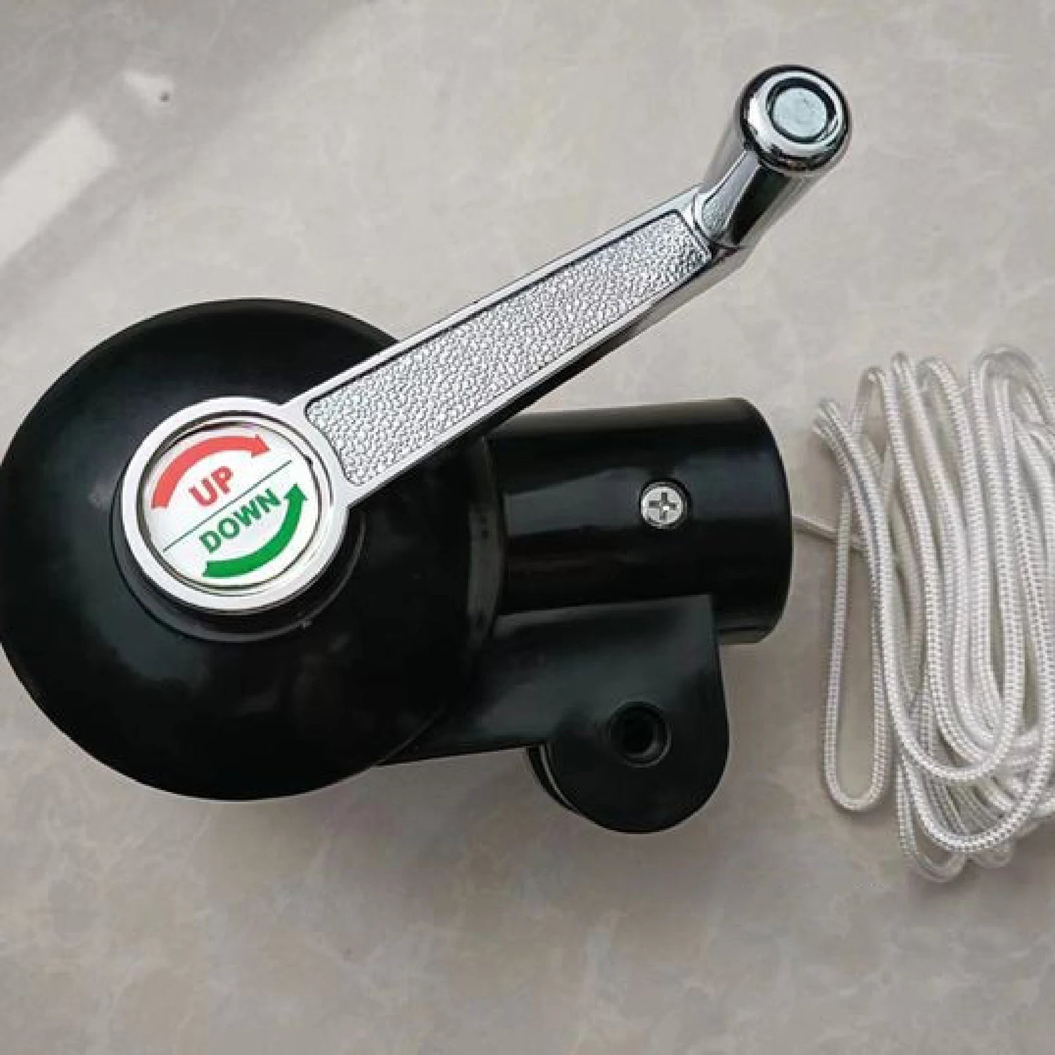 Parasol Hand Crank Replacement Sturdy Patio Umbrella Crank Handle Sunshade Attachment for Lawn Courtyard Picnic Party Pool