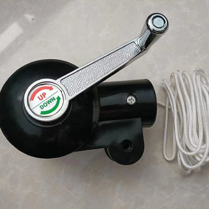 Parasol Hand Crank Replacement Sturdy Patio Umbrella Crank Handle Sunshade Attachment for Lawn Courtyard Picnic Party Pool