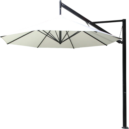 Heavy Duty Windproof 3.5mRound Cantilever Aluminum Outdoor Patio Umbrella  Large Garden Parasols Outdoor Patio Umbrellas