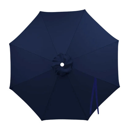 6 Ribs/8 Ribs Parasol Replacement Cloth Without Stand Parasol Umbrella Cover Waterproof Sunshade Cloth Canopy Patio Garden Cover