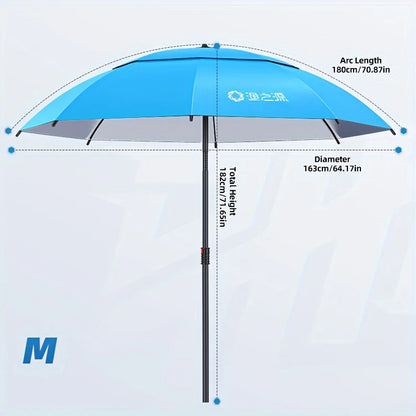Fishing Umbrella, Outdoor Sunshade Umbrella for Anglers, Portable, For Fishing, Stall, Garden, Shop &amp; Outdoor Activities
