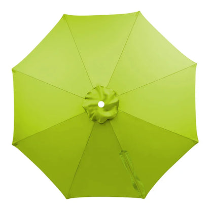 6 Ribs/8 Ribs Parasol Replacement Cloth Without Stand Parasol Umbrella Cover Waterproof Sunshade Cloth Canopy Patio Garden Cover