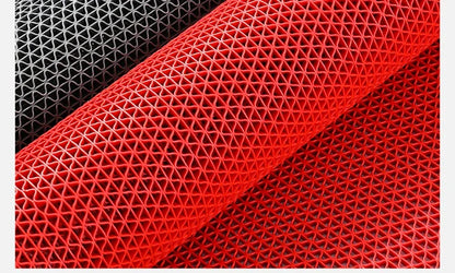 Drainage Non Slip Commercial Floor Mat PVC Drainage Bathroom Pool Floor Mat Mesh Big Hollow Door Mat Roll for Swim Pool