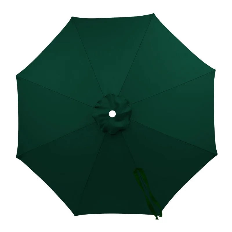 6 Ribs/8 Ribs Parasol Replacement Cloth Without Stand Parasol Umbrella Cover Waterproof Sunshade Cloth Canopy Patio Garden Cover
