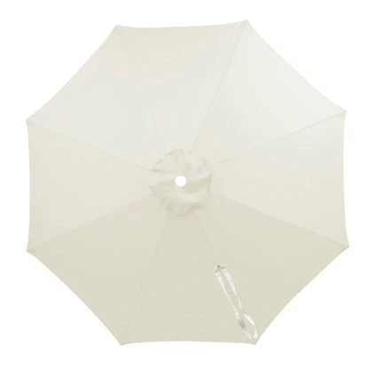 6 Ribs/8 Ribs Parasol Replacement Cloth Without Stand Parasol Umbrella Cover Waterproof Sunshade Cloth Canopy Patio Garden Cover
