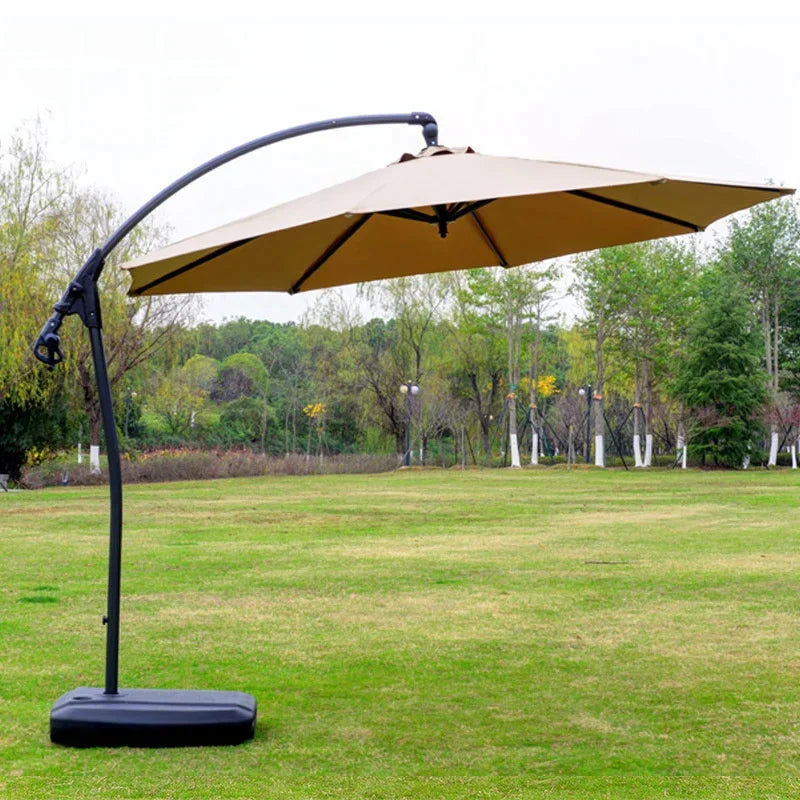 Parasol Replacement Cloth Outdoor Garden Banana Umbrella Cover Waterproof Sunshade Canopy For 6 Ribs/8 Ribs Parasol