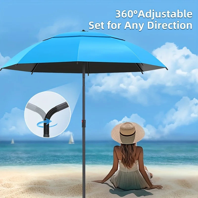 Fishing Umbrella, Outdoor Sunshade Umbrella for Anglers, Portable, For Fishing, Stall, Garden, Shop &amp; Outdoor Activities