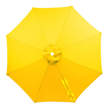 6 Ribs/8 Ribs Parasol Replacement Cloth Without Stand Parasol Umbrella Cover Waterproof Sunshade Cloth Canopy Patio Garden Cover