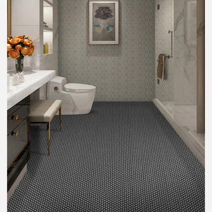 Drainage Non Slip Commercial Floor Mat PVC Drainage Bathroom Pool Floor Mat Mesh Big Hollow Door Mat Roll for Swim Pool
