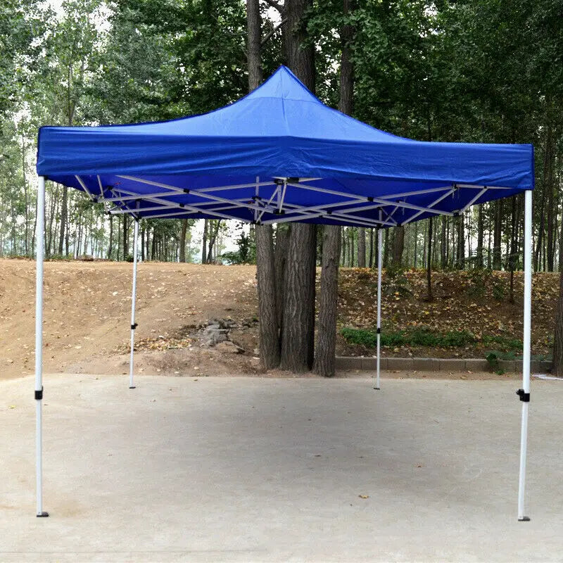 Foldable Tent Top Cloth Rainproof Canopy Top Cover Replacement Four-Corner Tent Cloth Outdoor Parasol Sun Shade Gazebo Top Cover