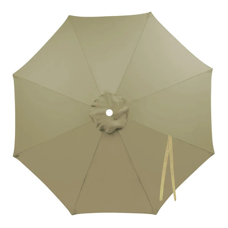 6 Ribs/8 Ribs Parasol Replacement Cloth Without Stand Parasol Umbrella Cover Waterproof Sunshade Cloth Canopy Patio Garden Cover
