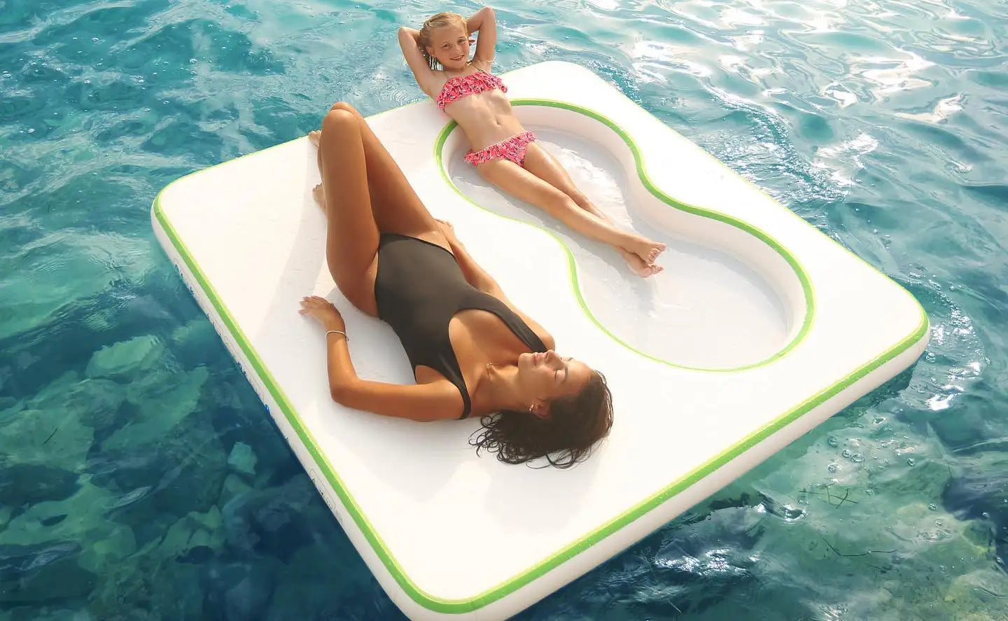 Classic In-Pool Chaise Lounger Compatible with All Pool Types Poolside &amp; Sun Deck Tanning
