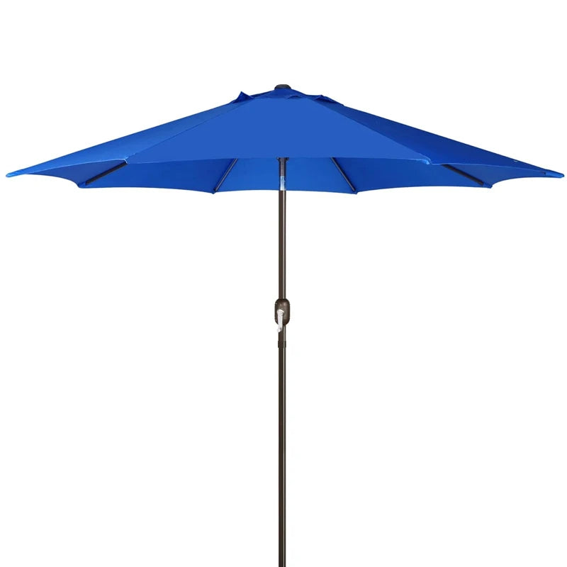 Outdoor Umbrella Folds Inside Pole Big Size Garden Outdoor Aluminum Frame Patio Umbrellas Table Umbrella Outdoor Patio