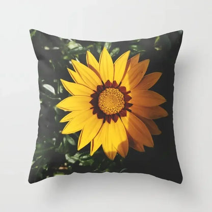 Sunflower Cushion Cover Summer Sofa Pillow  Bedroom Home Decor Car Office