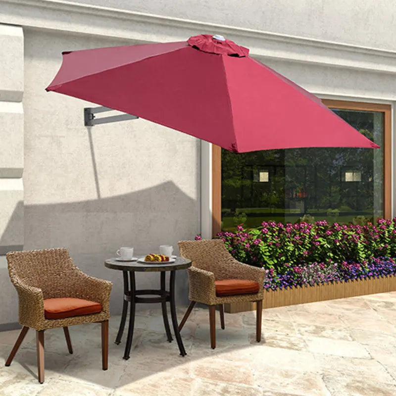 2/2.7/3M Parasol Replacement Cloth Without Stand Parasol Umbrella Cover Waterproof Sunshade Cloth Canopy Patio Garden Cover
