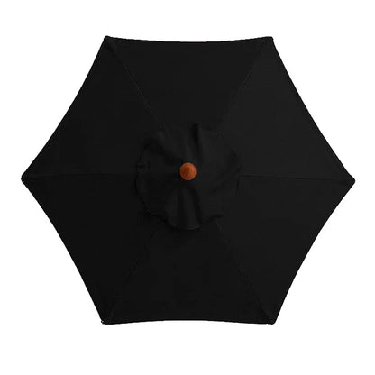 2/2.7/3M Parasol Replacement Cloth Without Stand Parasol Umbrella Cover Waterproof Sunshade Cloth Canopy Patio Garden Cover