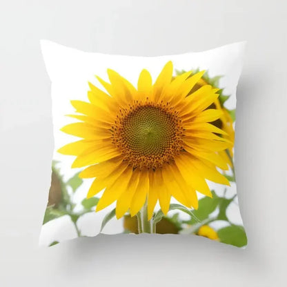 Sunflower Cushion Cover Summer Sofa Pillow  Bedroom Home Decor Car Office
