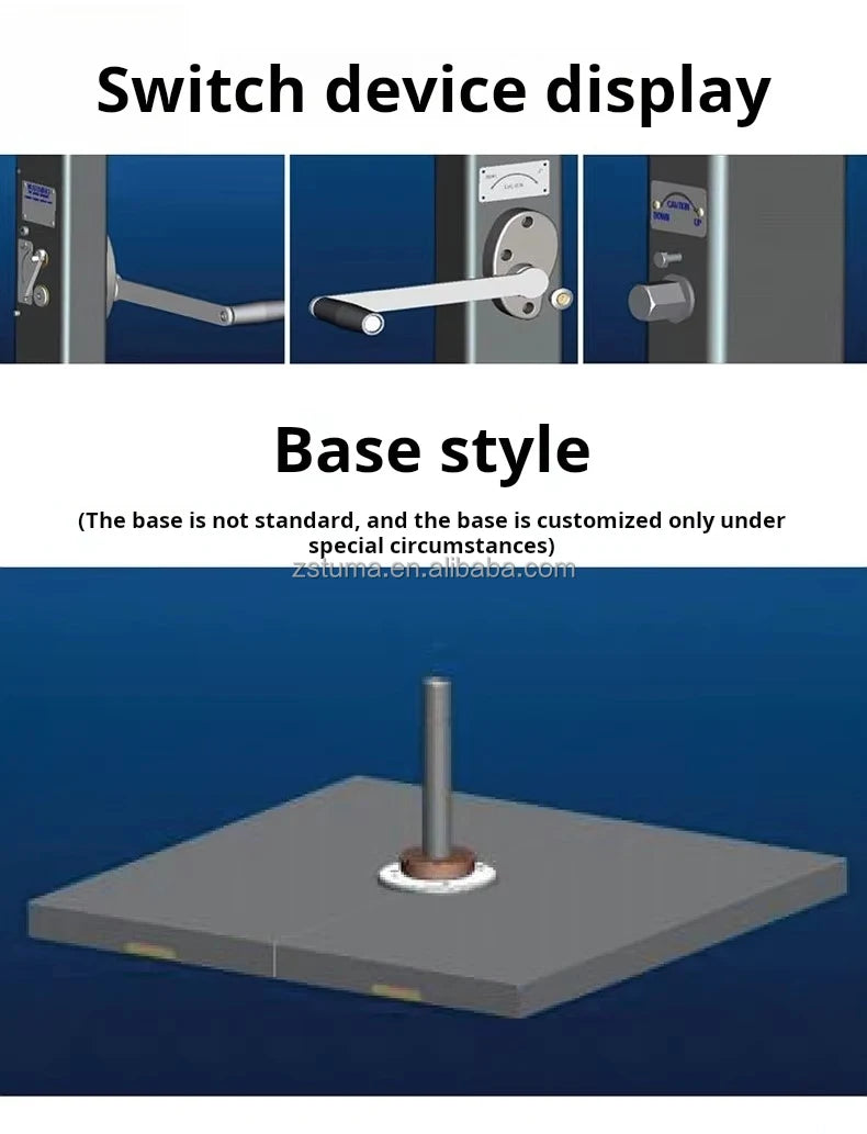 Heavy Duty Windproof 3.5mRound Cantilever Aluminum Outdoor Patio Umbrella  Large Garden Parasols Outdoor Patio Umbrellas