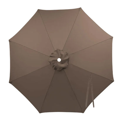 6 Ribs/8 Ribs Parasol Replacement Cloth Without Stand Parasol Umbrella Cover Waterproof Sunshade Cloth Canopy Patio Garden Cover