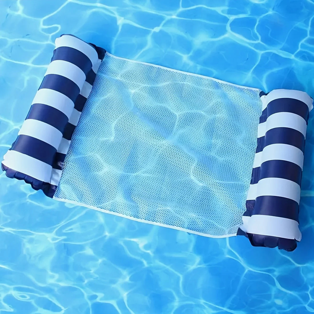 Premium Striped Swimming Pool Loungers - Durable Sunbathing Mattresses, Perfect for Pool Parties &amp; Beach Adventures