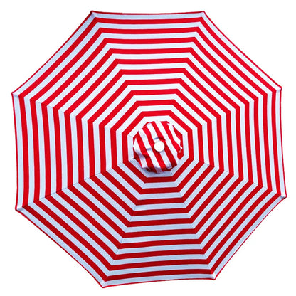 6 Ribs/8 Ribs Parasol Replacement Cloth Without Stand Parasol Umbrella Cover Waterproof Sunshade Cloth Canopy Patio Garden Cover