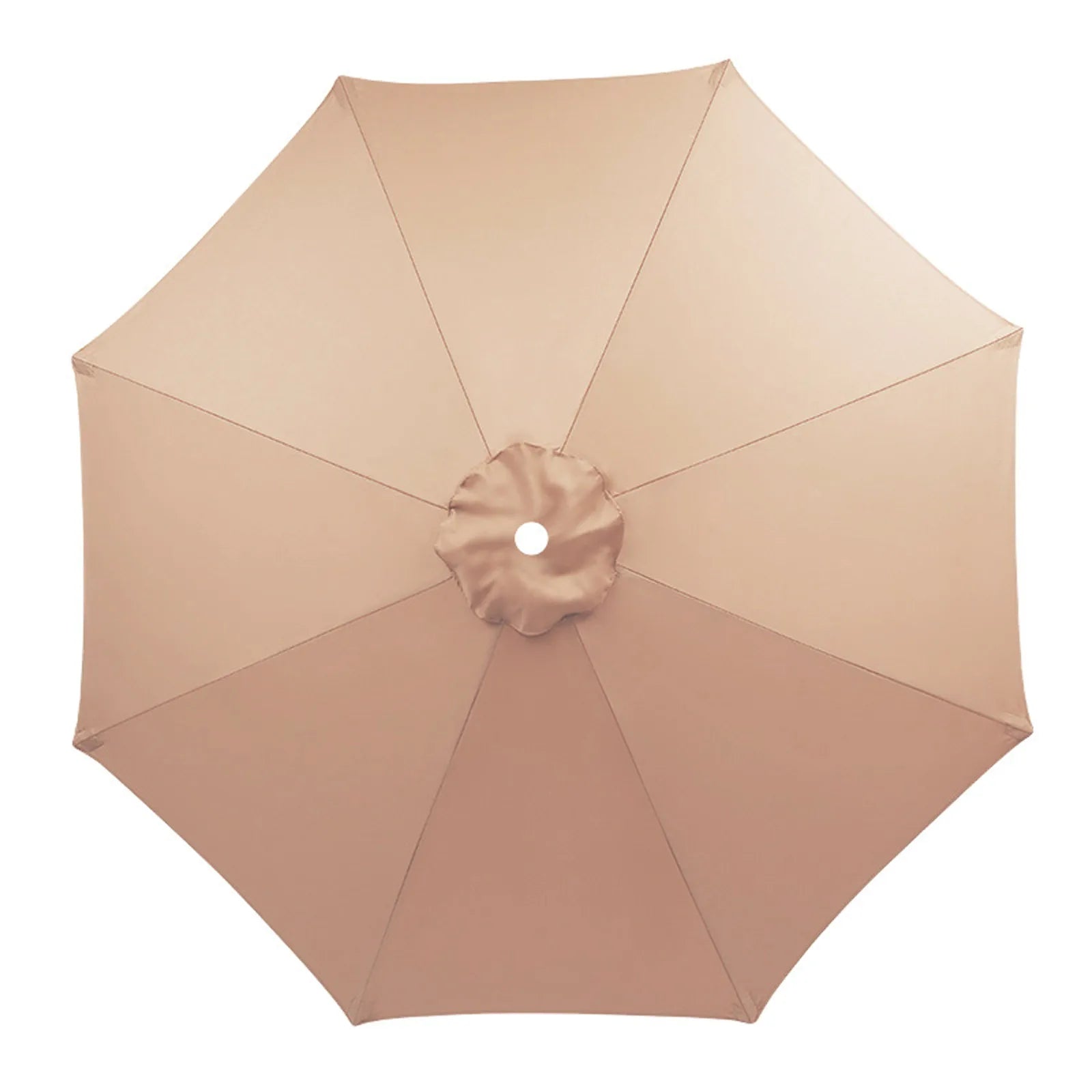Uv Protection Parasol Sunshade Umbrella Cover Garden Umbrella Cover Waterproof Beach Canopy Replacement Cover 6ribs