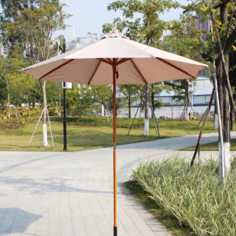 Outdoor Hot Sale Garden Furniture Set Umbrella High Quality Patio Umbrella Double Top Middle Pole Umbrella