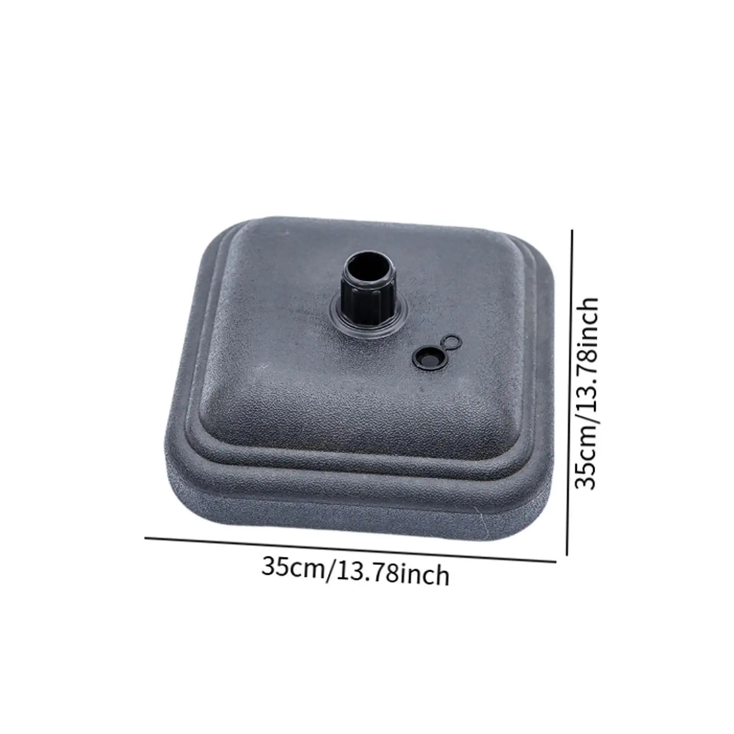 Fillable Umbrella Base Umbrella Holder Portable Weighted Square Sturdy Parasol Base for Yard Deck Poolside Lawn Backyard