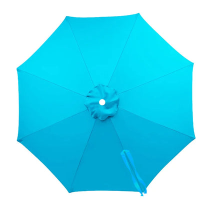 6 Ribs/8 Ribs Parasol Replacement Cloth Without Stand Parasol Umbrella Cover Waterproof Sunshade Cloth Canopy Patio Garden Cover