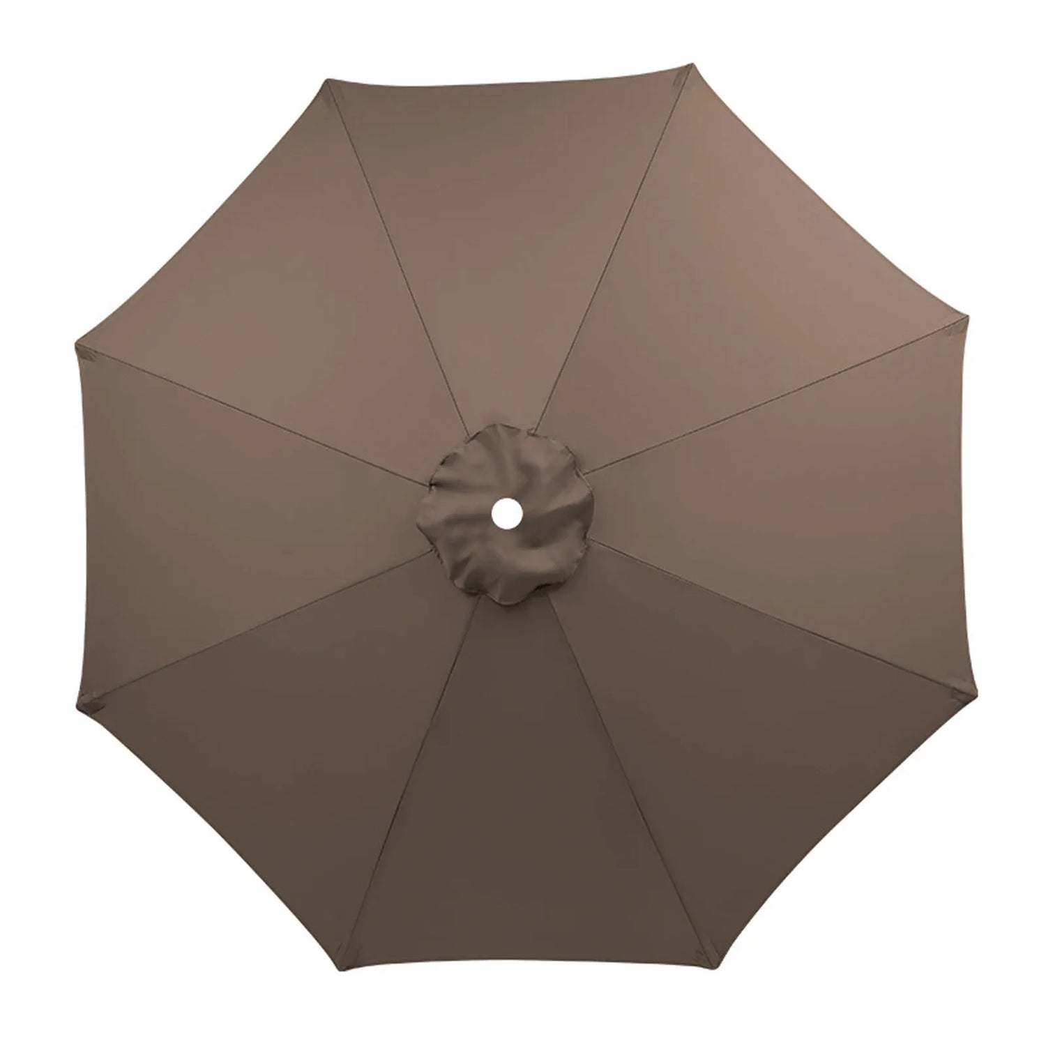 Uv Protection Parasol Sunshade Umbrella Cover Garden Umbrella Cover Waterproof Beach Canopy Replacement Cover 6ribs