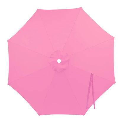 6 Ribs/8 Ribs Parasol Replacement Cloth Without Stand Parasol Umbrella Cover Waterproof Sunshade Cloth Canopy Patio Garden Cover