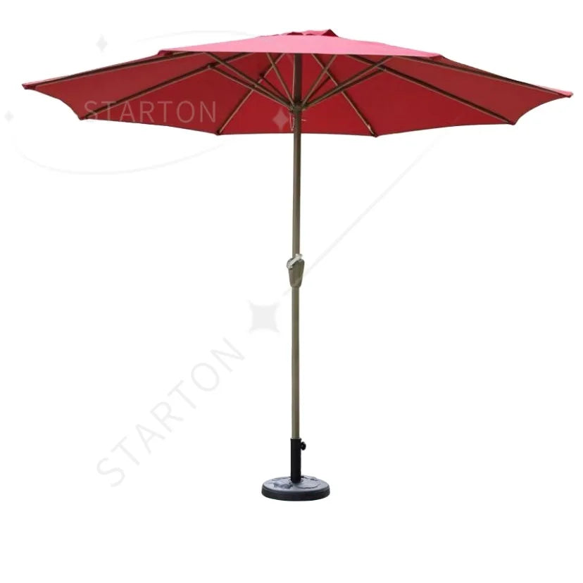 Outdoor Hot Sale Garden Furniture Set Umbrella High Quality Patio Umbrella Double Top Middle Pole Umbrella