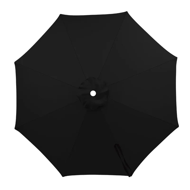 6 Ribs/8 Ribs Parasol Replacement Cloth Without Stand Parasol Umbrella Cover Waterproof Sunshade Cloth Canopy Patio Garden Cover